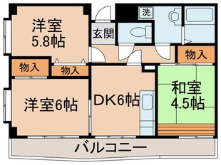 オルタンシア大池の物件間取画像